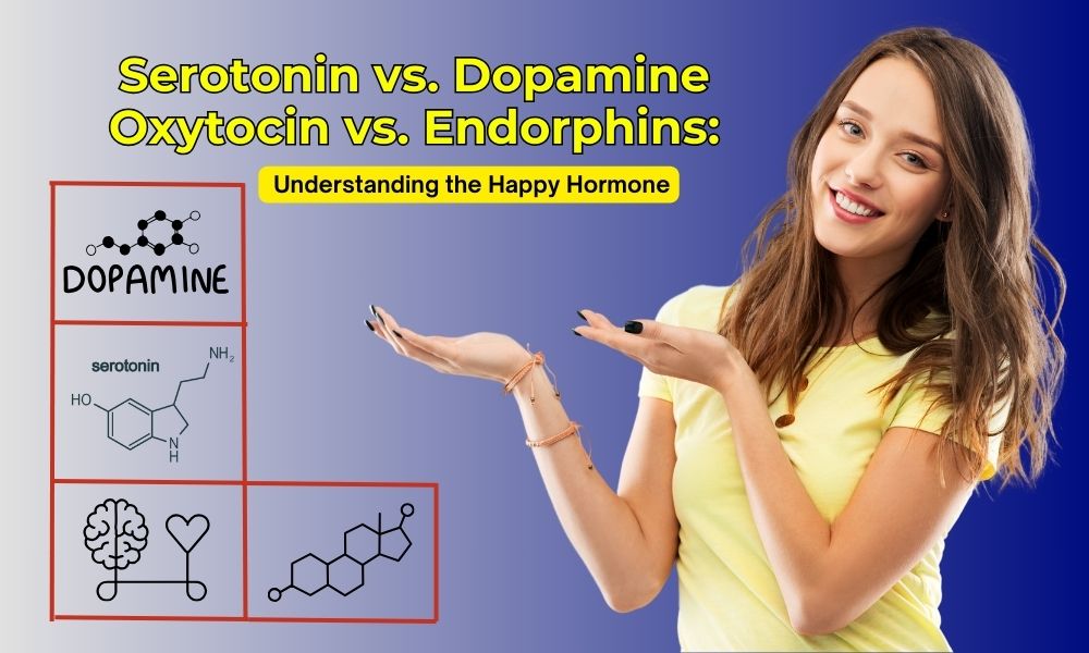 Happy Hormones: Serotonin, Dopamine, Oxytocin, Endorphins: