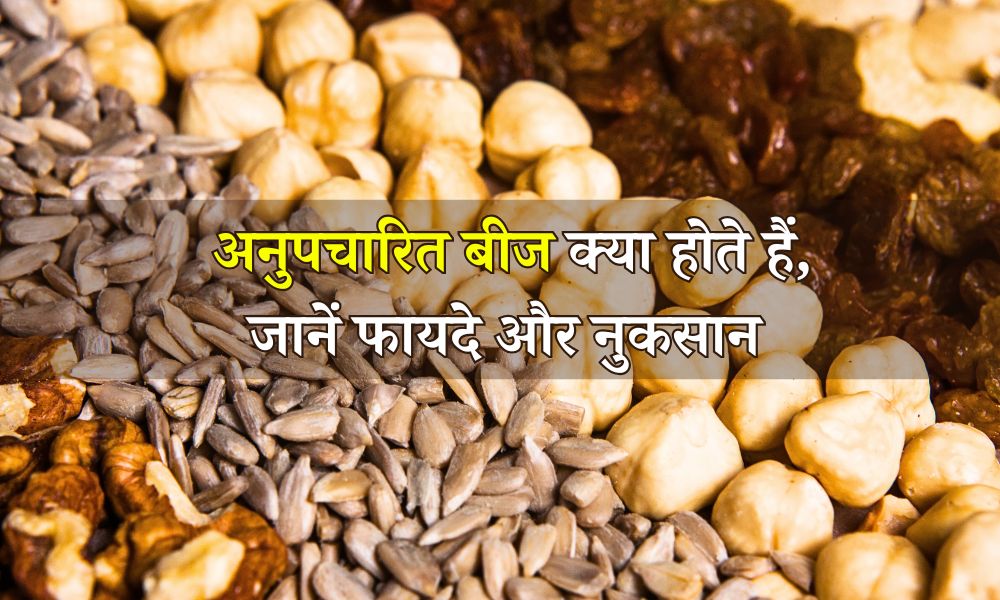 अनुपचारित बीज के फायदे और नुकसान – Untreated Seeds Benefits And Disadvantages In Hindi