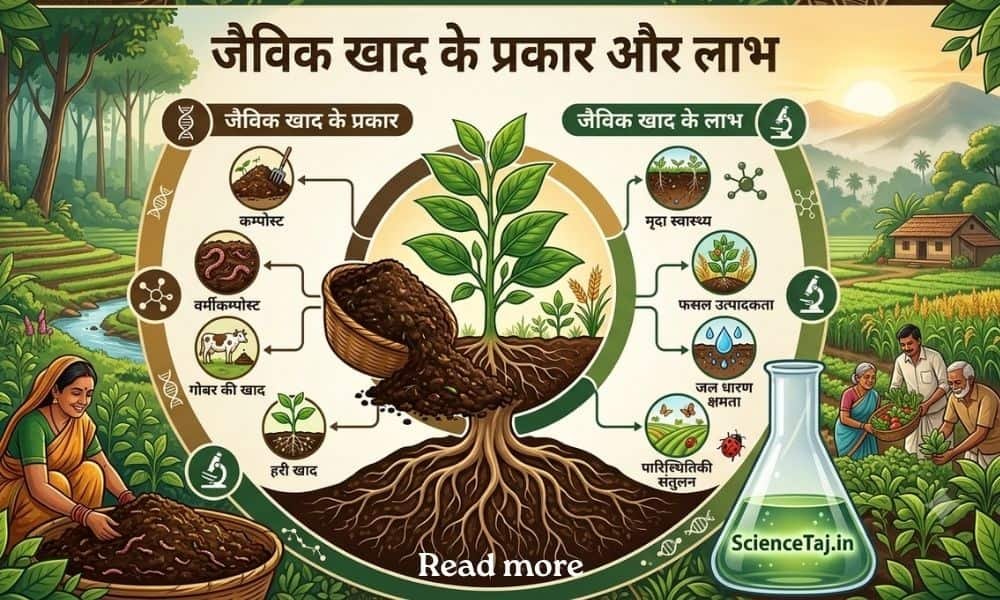 जैविक खाद के प्रकार और लाभ – Organic Manure Types And Advantages In Hindi 
