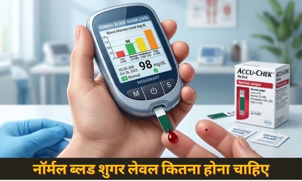 नॉर्मल ब्लड शुगर लेवल कितना होना चाहिए – What is Blood sugar level in Hindi
