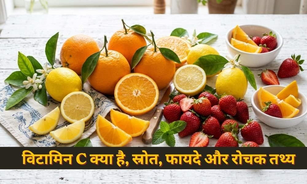 विटामिन C क्या है, स्रोत, फायदे और Vitamin C के रोचक तथ्य – Vitamin C Important Facts in Hindi